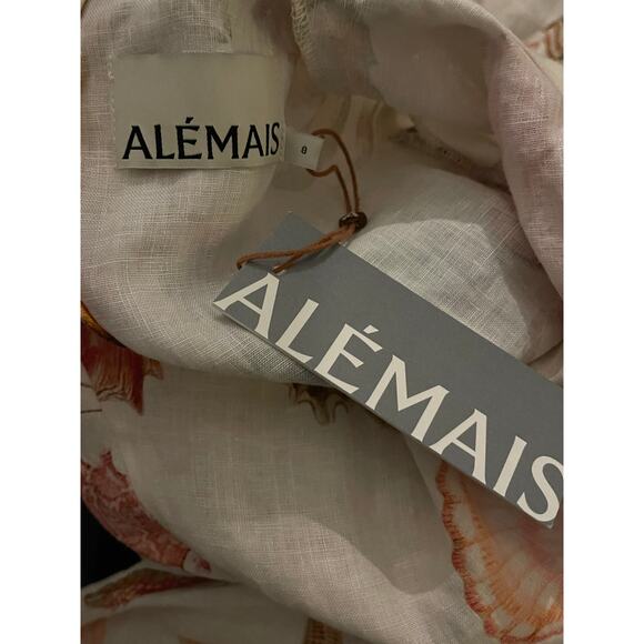 NWT ALÉMAIS Alemais Atlantis Smock Mini Dress Size AU 8 US 4 - Picture 15 of 16